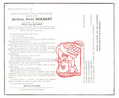 DP Jérôme Remi Bekaert ° Huise Zingem 1898 † Ouwegem 1956 X Maria Zoë De Smet // Van Den Hautte Moerman - Images Religieuses