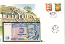 Peru 1987. 10I Felbélyegzett Borítékban, Bélyegzéssel T:UNC Peru 1987. 10 Intis In Envelope With Stamp And Cancellation  - Non Classificati