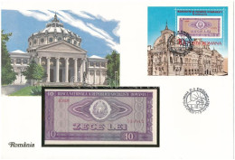 Románia 1966. 10L Felbélyegzett Borítékban, Bélyegzéssel T:UNC Romania 1966. 10 Lei In Envelope With Stamp And Cancellat - Non Classés