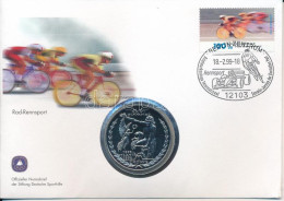 Man-sziget 1996. 1C Cu-Ni "1996 Nyári Olimpiai Játékok Atlanta - Kerékpár" Borítékban, Bélyeggel és Bélyegzéssel T:BU Is - Ohne Zuordnung