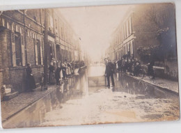 Compiègne Rue De L'Oise Carte-photo Crue Inondations - Compiegne