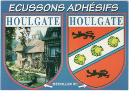 14. Gf. HOULGATE. Ecussons Adhésifs. 3701 - Houlgate