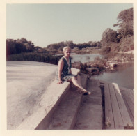 PHOTO ORIGINALE AL 2 - FORMAT 8.8 X 8.8 - HERAULT - LE PONT DE LUNEL - 1969 - Orte