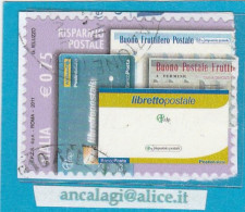 USATI ITALIA 2011 - Ref.1204 "RISPARMIO POSTALE" 1 Val. - - 2011-20: Usados