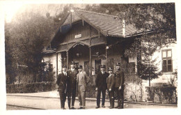 ROMANIA : GARA CIUCIU / ALBA ?... [ DE IDENTIFICAT !!! ] - CARTE VRAIE PHOTO / REAL PHOTO ~ 1930 - '925 (am417) - Rumania