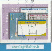 USATI ITALIA 2011 - Ref.1204A "RISPARMIO POSTALE" 1 Val. - - 2011-20: Gebraucht