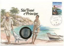 Sao Tomé és Principe 1977. 5D "FAO" Felbélyegzett Borítékban, Bélyegzéssel, Német Nyelvű Leírással T:1 Sao Tomé And Prin - Sin Clasificación