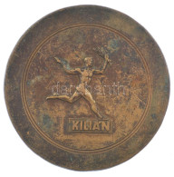 ~1950-1960. "Kilián" Egyoldalas Bronz Sport Emlékérem (128mm) T:1- Patina - Unclassified