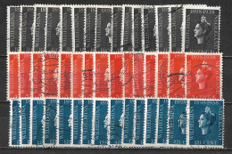 1938 40 Jarig Jubileum Koningin Wilhelmina 15 Gestempelde Series NVPH 310 / 312 - Used Stamps