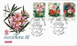 Fdc Roma: FLORA (1981); No Viaggiata; AS_Genova - FDC