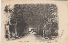 Haute Garonne.  Salies-du-Salat.  Allée De La Gare. - Salies-du-Salat