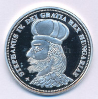 DN "Királyi Koronák - IV. István / 5 Korona 1909" Ag Emlékérem Tanúsítvánnyal (20g/0.999/38,61mm) T:PP - Unclassified