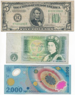 Amerikai Egyesült Államok 1934-1945. (1934) 5$ "Federal Reserve Note" Zöld Pecséttel "William Alexander Julian, Henry Mo - Non Classificati