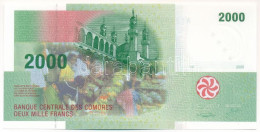 Comore-szigetek 2005. 2000Fr T:UNC Comoro Islands 2005. 2000 Francs C:UNC Krause P#17a - Non Classificati