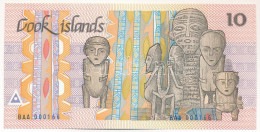 Cook-szigetek 1987. 10$ T:UNC  Cook Islands 1987. 10 Dollars C:UNC Krause P#4 - Sin Clasificación
