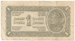 Jugoszlávia 1944. 1D T:F Yugoslavia 1944. 1 Dinar C:F  Krause P#48 - Zonder Classificatie