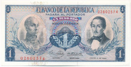 Kolumbia 1964. 1P T:AU Colombia 1964. 1 Peso Oro C:AU Krause P#404b - Unclassified