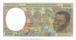 Közép-Afrikai Államok / Kamerun 2000. 1000Fr "E" T:UNC Central African States / Cameroon 2000. 1000 Francs "E" C:UNC Kra - Non Classés