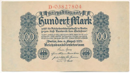 Németország / Weimari Köztársaság 1922. 100M T:F Germany / Weimar Republic 1922. 100 Mark C:F Krause P#75 - Unclassified