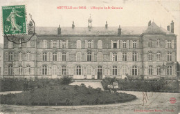 FRANCE - Nogent Aux Bois - L'Hospice De St Germain - Vue Générale - Animé - Carte Postale Ancienne - Montargis