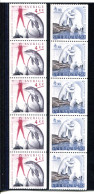 RC 27491 SUEDE N° 1649 / 1650 NORDEN 91 ROULETTE EMISE EN 1991 NEUFS ** MNH TB - Nuovi