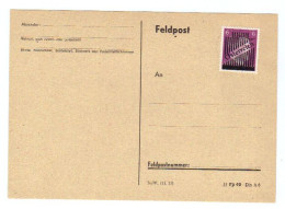 Österreich, 1945, Ungebrauchte Feldpostkarte, Frankiert Mit 6Pfg. MiNr.669 (10280E) - Cartes Postales