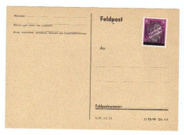 Österreich, 1945, Ungebrauchte Feldpostkarte, Frankiert Mit 6Pfg. MiNr.669 (10280E) - Tarjetas