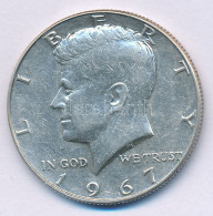 Amerikai Egyesült Államok 1967. 1/2$ Ag "Kennedy" T:AU USA 1967. 1/2 Dollar Ag "Kennedy" C:AU Krause KM#202a - Non Classés