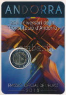 Andorra 2018. 2E "Az Andorrai Alkotmány 25. évfordulója" Blisterben T:UNC Andorra 2018. 2 Euro "25th Anniversary Of The  - Unclassified