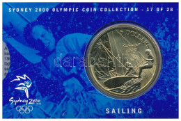 Ausztrália 2000. 5D Al-bronz "Sydneyi Olimpia 2000 - Vitorlázás" Bliszterben T:BU  Australia 2000. 5 Dollars Al-Bronze " - Unclassified
