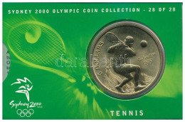 Ausztrália 2000. 5D Al-bronz "Sydneyi Olimpia 2000 - Tenisz" Bliszterben T:BU  Australia 2000. 5 Dollars Al-Bronze "Sydn - Sin Clasificación