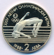 Bulgária 1988. 2L Cu-Ni "Nyári Olimpia 1988 Szöul" Kapszulában T:PP  Bulgaria 1988. 2 Leva Cu-Ni "1988 Summer Olympics,  - Non Classés