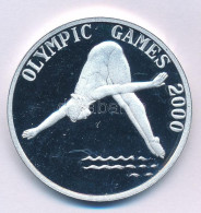 Észak-Korea 2001. 1W Al "2000. évi Olimpiai Játékok - Műugró" T:PP North Korea 2001. 1 Won Al "Olympic Games 2001 - Dive - Ohne Zuordnung