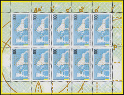 1783 Uni Braunschweig - 10er-Bogen, Postfrisch ** - 1991-2000