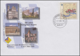 USo 113 Messe München - 200 Jahre Königreich Bayern 2006, VS-O Weiden 2.3.06 - Enveloppes - Neuves