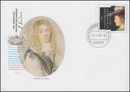 USo 119 Sandrart / Rembrandt 2006, VS-O Weiden 13.7.06 - Briefomslagen - Ongebruikt