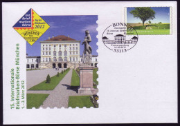 USo 263 Briefmarken-Börse München 2012, Erstverwendungsstempel Bonn - Briefomslagen - Ongebruikt