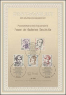 ETB 16/1988 Frauen, Erxleben, Giehse, Arendt, Anneke - 1er Día – FDC (hojas)