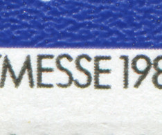 2891 Messe Leipzig 10 Pf: Verkürztes Erstes S In MESSE, Feld 31, ** - Abarten Und Kuriositäten