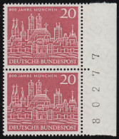 289 München ** BRZ, Paar Rechts - Unused Stamps