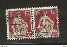 400 - Timbres Avec Cachet Douane Suisse Genève 1922 - Storia Postale