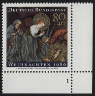 1303 Weihnachten ** FN1 - Unused Stamps