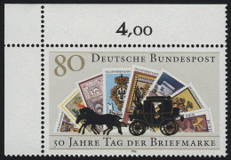 1300 Tag Der Briefmarke ** Ecke O.l. - Ungebraucht