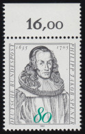 1235 Philipp Jakob Spener ** Oberrand - Unused Stamps