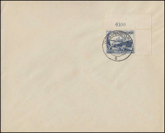 658 WHW 25 Pf. Dampfer Als Ecke Oben Rechts Auf Umschlag DÜSSELDORF 3.2.1938 - Barcos