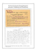 Kriegsgefangenenpost Lager 7289/ 1 Kohtla-Järve UdSSR Nach Henstedt 22.7.1949 - Feldpost World War II