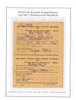 Kriegsgefangenenpost Lager 7168 /18 Minsk UdSSR Nach Österreich Wien 12.1.1948 - Feldpost World War II