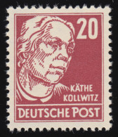 333va XII Käthe Kollwitz 20 Pf Wz.2 XII ** - Unused Stamps