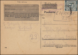 Heimkehrerpost 1946: EF Auf PK Übergangslager ERFURT 13.9.1946 Nach Oldenburg - Sonstige & Ohne Zuordnung