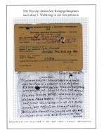 Kriegsgefangenenpost Antwort Ins Lager 279/1 Kiwiyli UdSSR Obstädt 19.11.1946 - Feldpost World War II